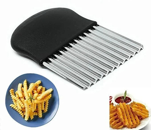 Crinkle cutter stainless steel - cutter,