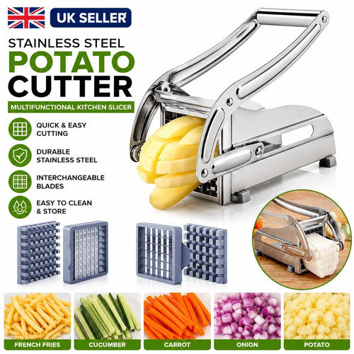 Stainless steel potato - stainless, chipper