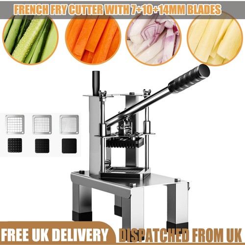 French fry cutter with - cutter,