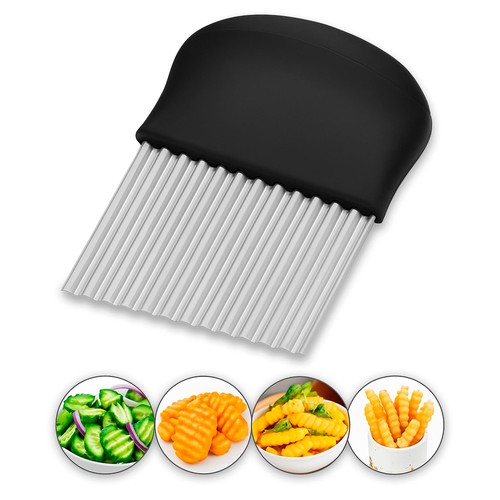 Crinkle cutter potato - crinkle, slicer