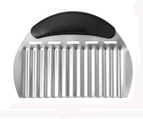 Crinkle chip cutter - cutter,, potato