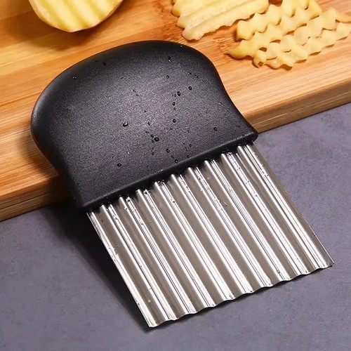 Crinkle cutter stainless steel - crinkle,