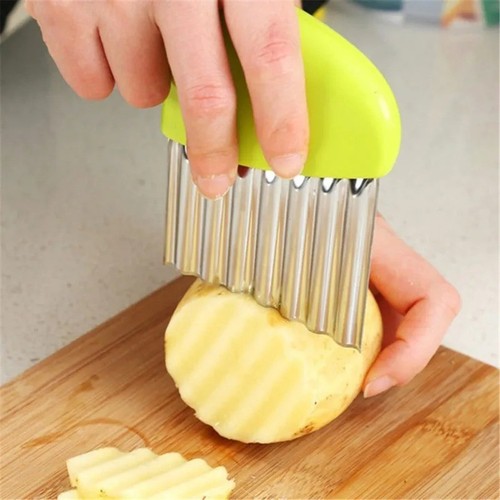 New potato chip - potato, cutter