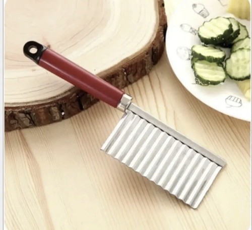 Crinkle cutter stainless steel - cutter,