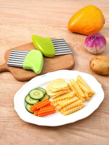New potato chip - crinkle, cutter