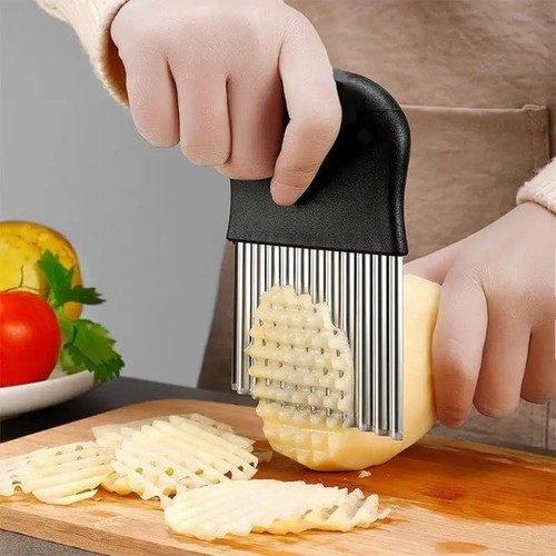 Potato chip crinkle cutter - potato,